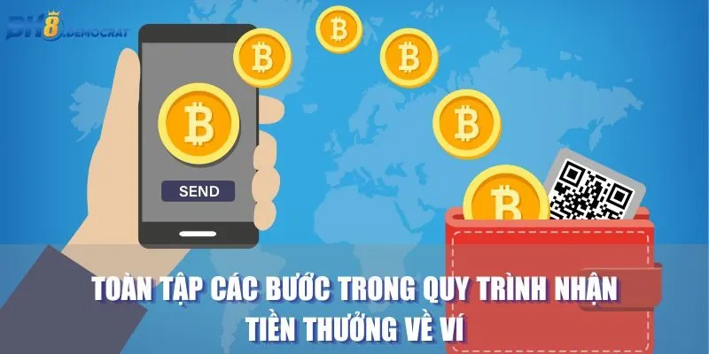 Toàn tập các bước trong quy trình nhận tiền thưởng về ví